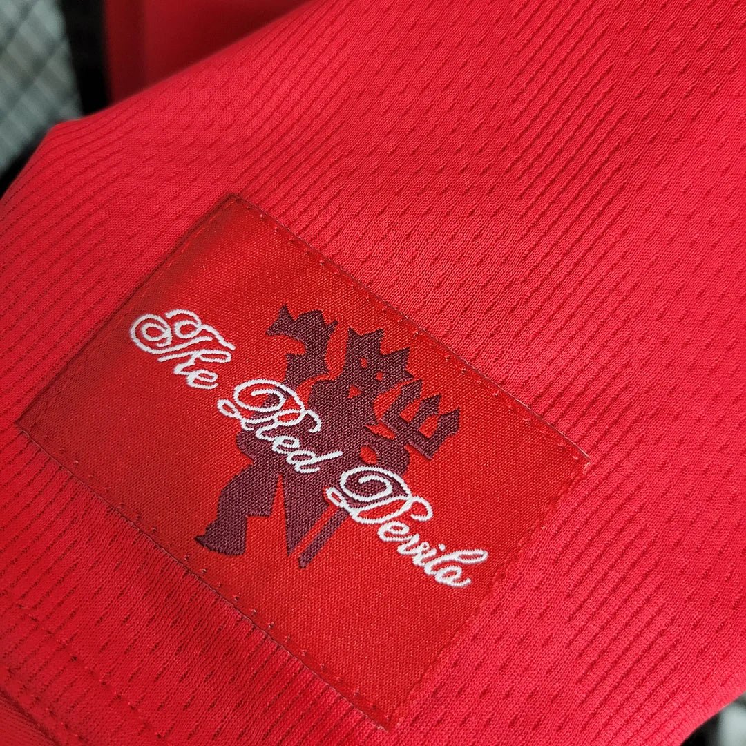 Man United 2007 L/S UCL Home Fan Shirt