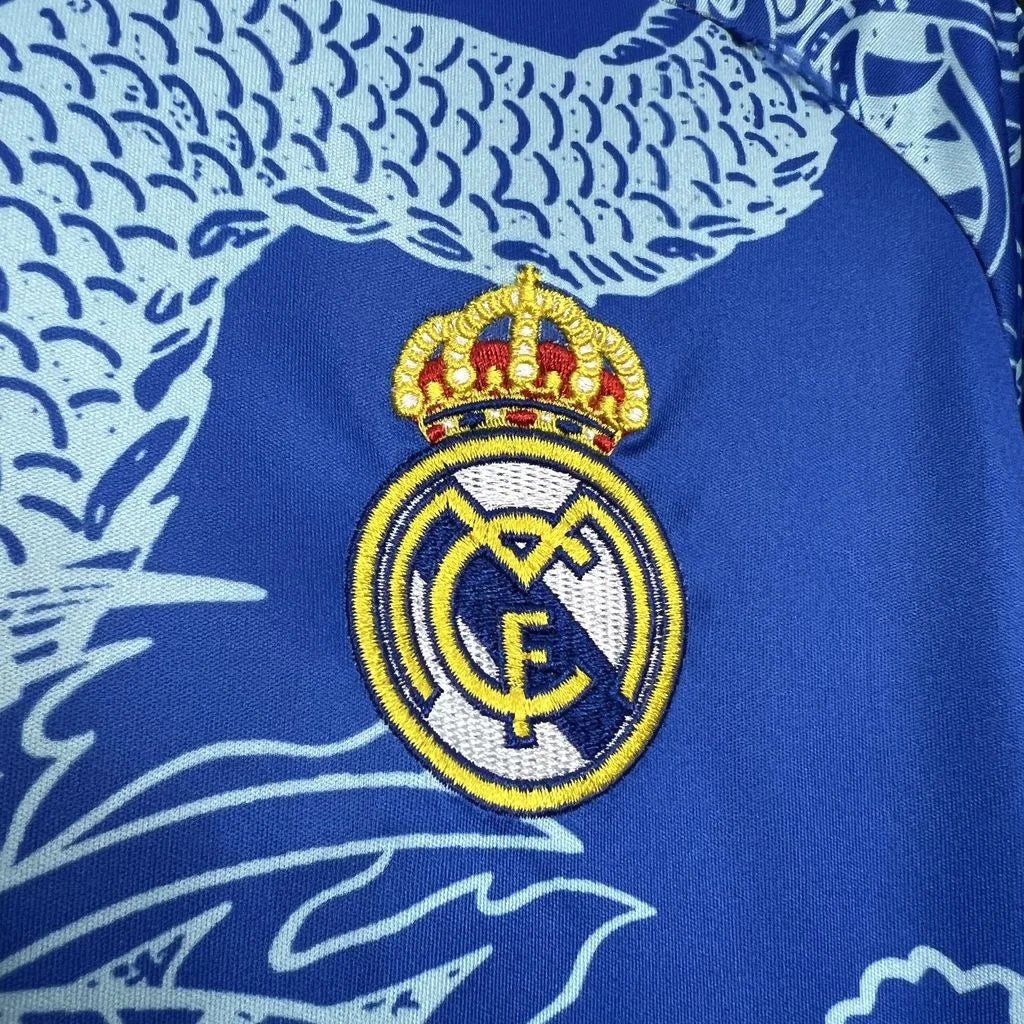 Real Madrid 24/25 Blue Dragon Shirt - FOOTLV