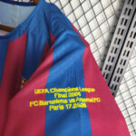 Barcelona 2005 L/S UCL Home Shirt - Image 6