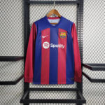 Barca 2023 L/S Home Shirt