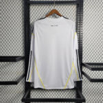 Real Madrid 2009 L/S Home Shirt - Image 3