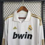 Real Madrid 2011 L/S Home Shirt - Image 2