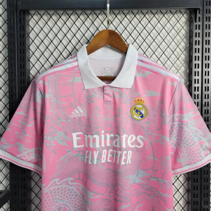 Real Madrid 23/24 Pink Dragon Shirt - TRENDY JERSY
