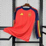 Spain 2026 World Cup L/S Home Shirt